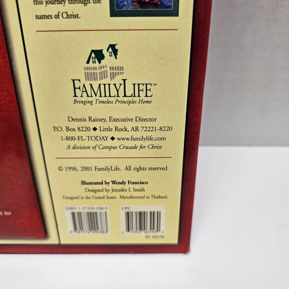 Christmas Holiday Family Life Adorenament Ornaments Story Book Jesus Advent 2001 - Picture 11 of 16